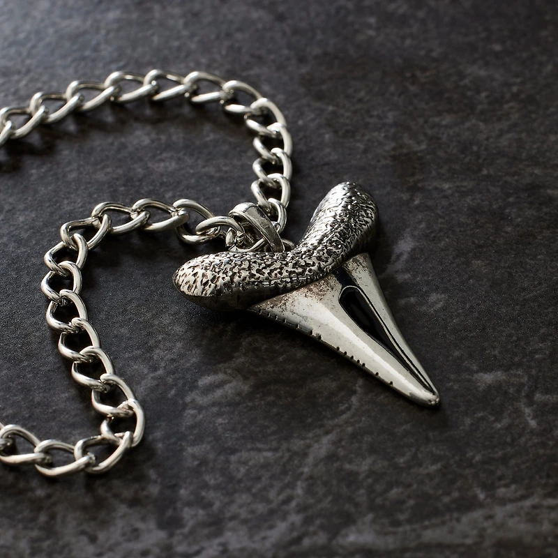 Silver Metal Tooth Pendant by Bead Landing™