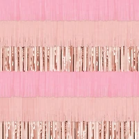 72" Pink Fringe Backdrop by Celebrate It™