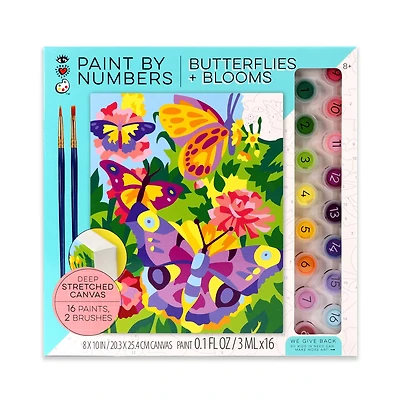 Paint by Numbers Butterflies and Blooms Craft Kit