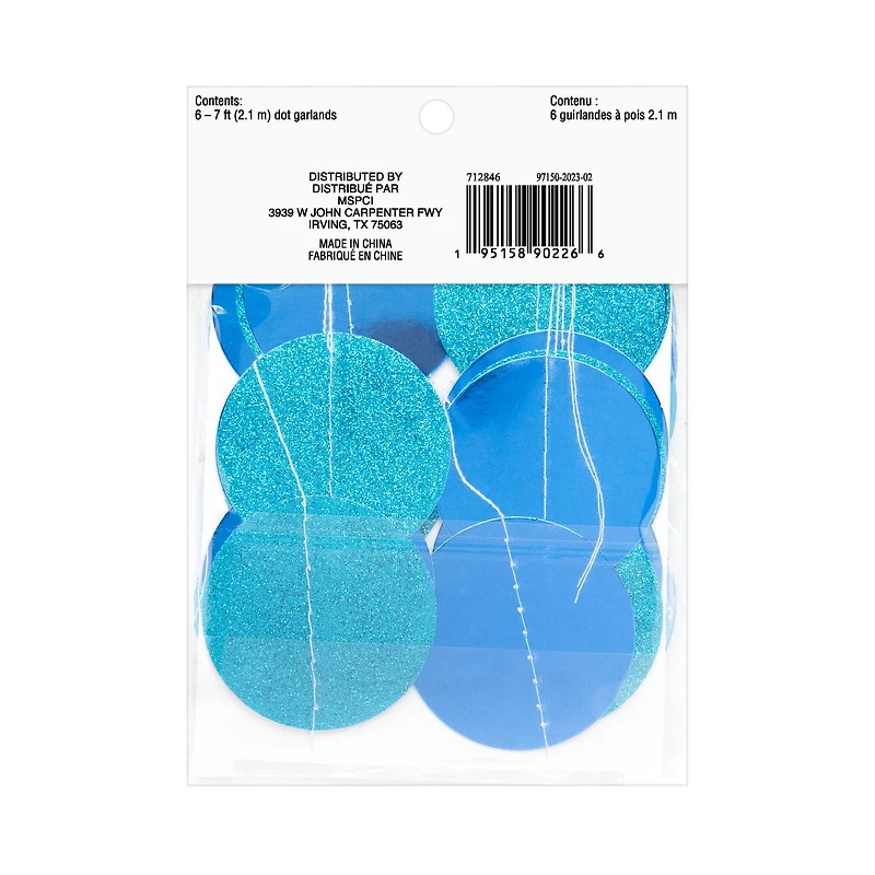 7ft. Dot Garland by Celebrate It