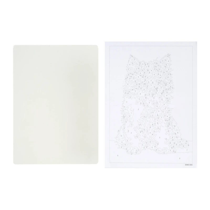 5" x 7" Kitten Paint-by-Number Acrylic Surface Kit by Artist's Loft®