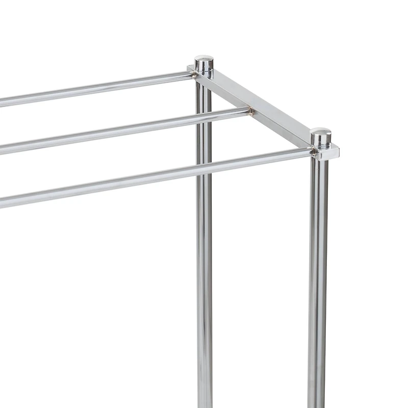 Organize It All Chrome Freestanding Towel Rack