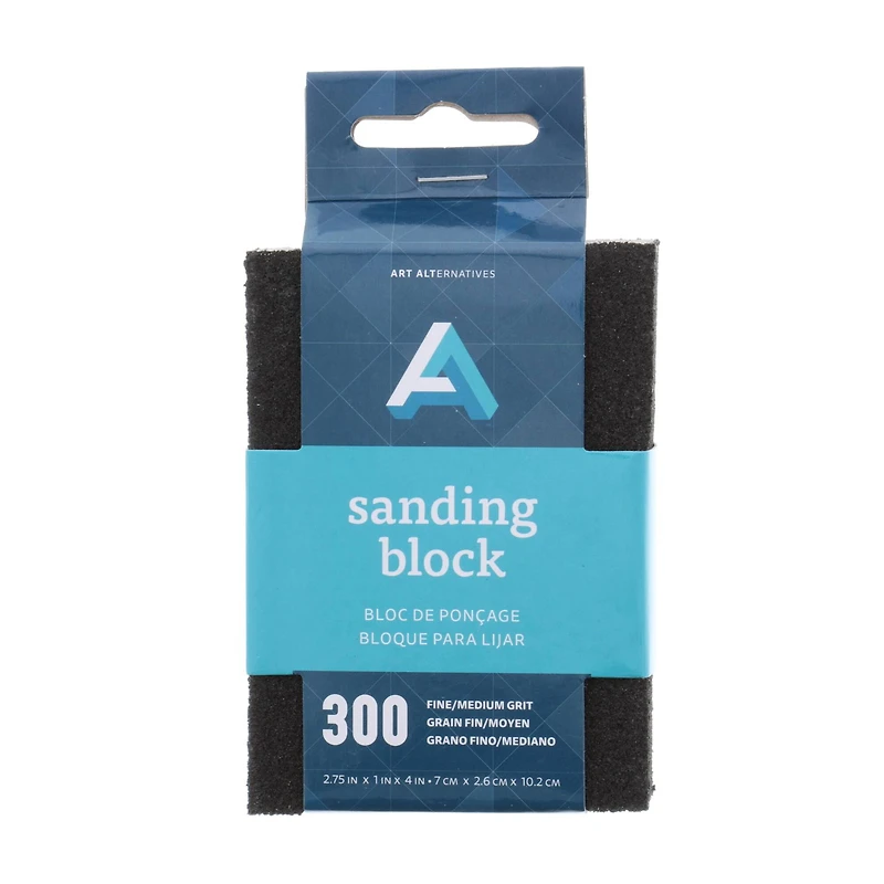 8 Pack: Art Alternatives Fine/Medium Sanding Block