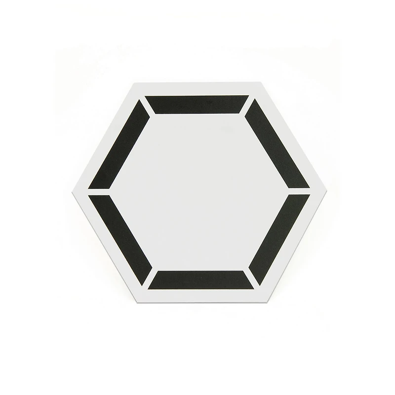 FloorPops Coltrane Peel & Stick Hexagon Floor Tiles