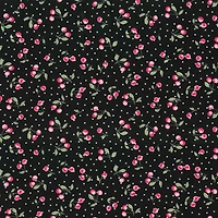Fabric Traditions Cherry Toss Cotton Fabric