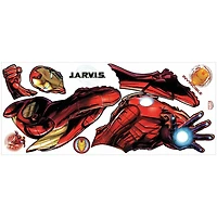 RoomMates Iron Man Peel & Stick Giant Decals with Glow