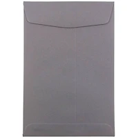 JAM Paper 6" x 9" Dark Gray Open End Catalog Premium Envelopes