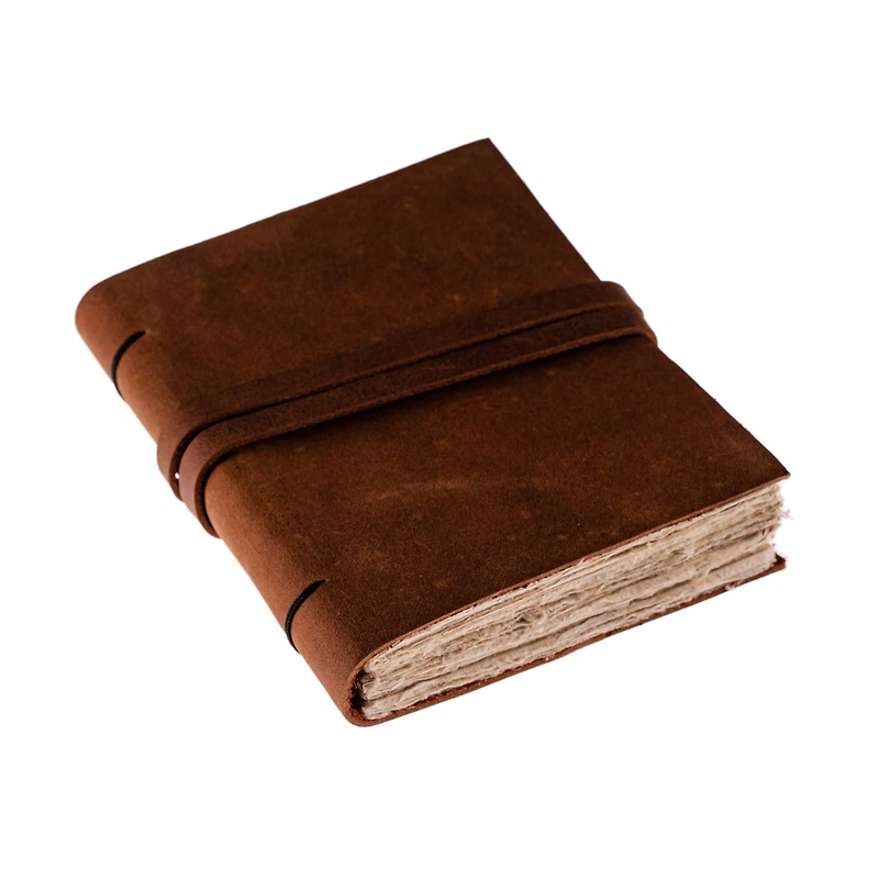 Lama Li Leather Journal, 4" x 5"