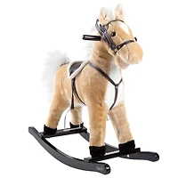 Toy Time Plush Rocking Horse