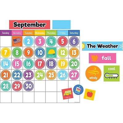 Teacher Created Resources® Colorful Magnetic Calendar Set