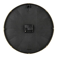 Hello Honey® 13.5" White & Gold Minimalist Aura Wall Clock