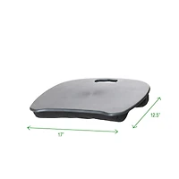 Mind Reader Portable Laptop Desk with Handle & Built-In Cushion