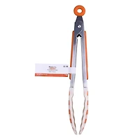 Mini Orange Plaid Tongs by Makery™
