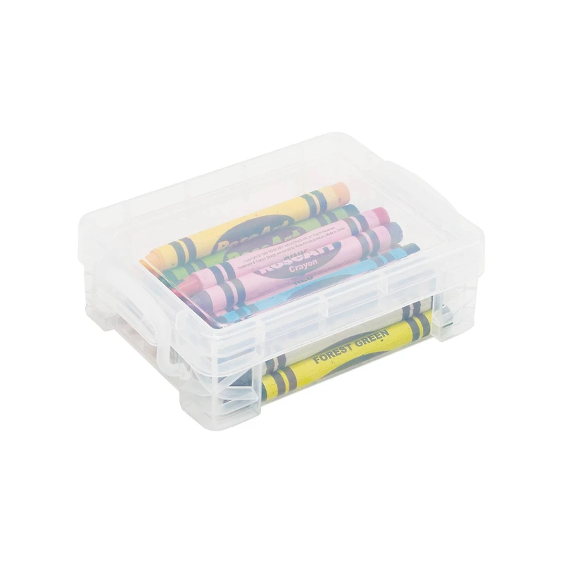 Super Stacker® 4.75" Clear Crayon Box