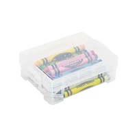 Super Stacker® 4.75" Clear Crayon Box