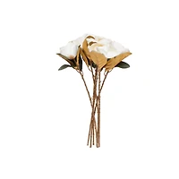 30" White Magnolia Artificial Flower Stem, 6ct.