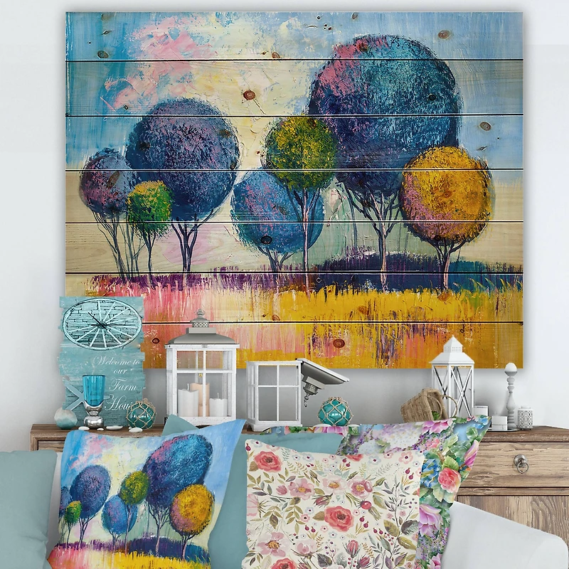 Designart - Autumn Fantasy Trees III