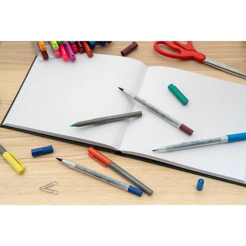 Art Alternatives Silver Fine Permanent Marker Set