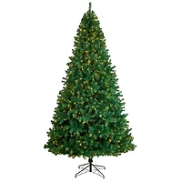 11ft. Pre-Lit Northern Tip Artificial Christmas Tree, Clear LED Lights