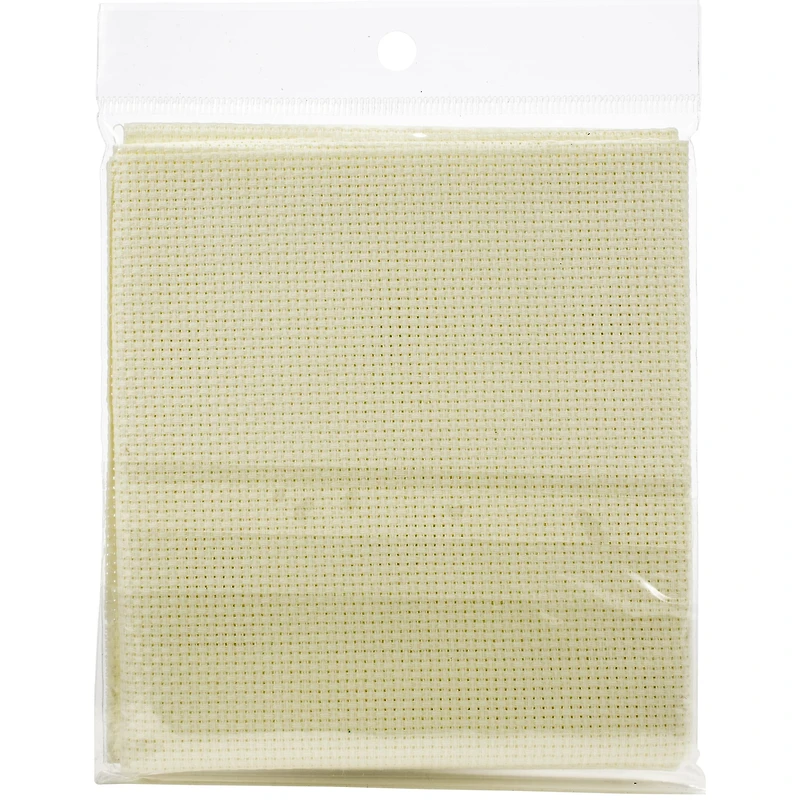 Design Works™ Aida Precuts 14 Count Antique White Cross Stitch Fabric, 15" x 18"