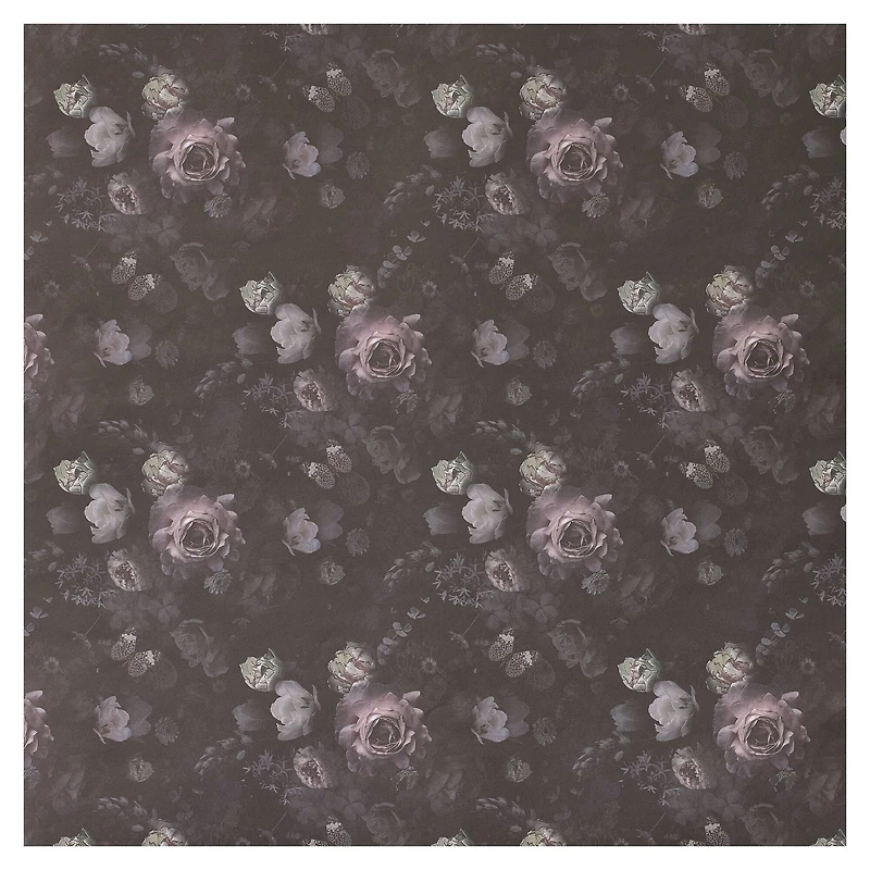 Dark Floral Cardstock by Recollections™, 12" x 12"