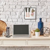 Glam Dog on Walk with Fashion Heels Wall Art 