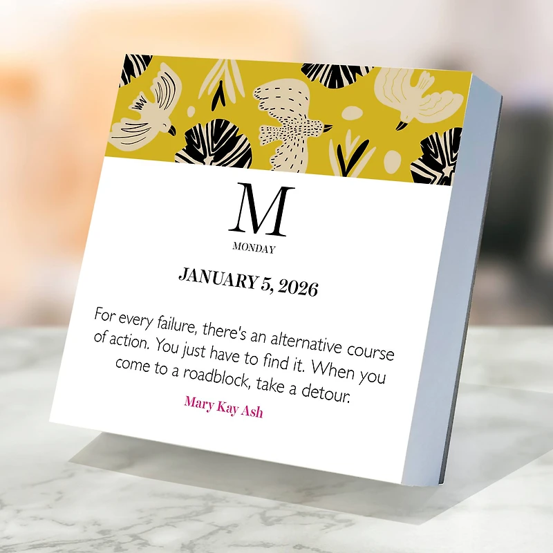 2026 365 Inspiring Women Daily Desktop Calendar