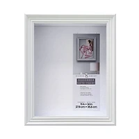 11" x 14" Classic White Shadow Box by Studio Décor®