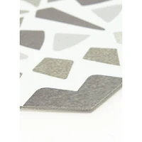 FloorPops Ribera Peel & Stick Hexagon Floor Tiles