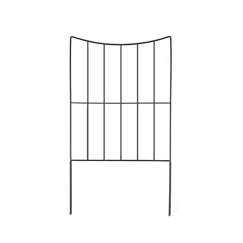 NEX™ 24" Black Lower Arc Garden Fence, 10ct.