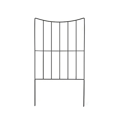 NEX™ 24" Black Lower Arc Garden Fence, 10ct.