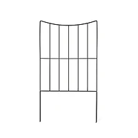 NEX™ 24" Black Lower Arc Garden Fence, 10ct.