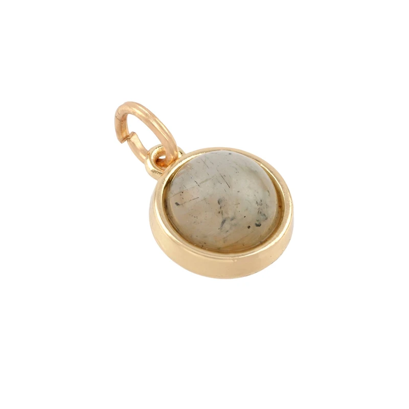 Round Labradorite Charm by Bead Landing™
