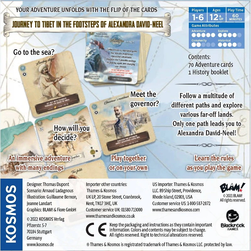 Thames & Kosmos Cartaventura: Lhasa Game