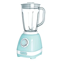 Brentwood 2 Speed Retro Blender with 50oz. Plastic Jar