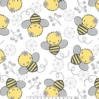 Camelot Fabrics Izzy Bee Fleece Precut Set