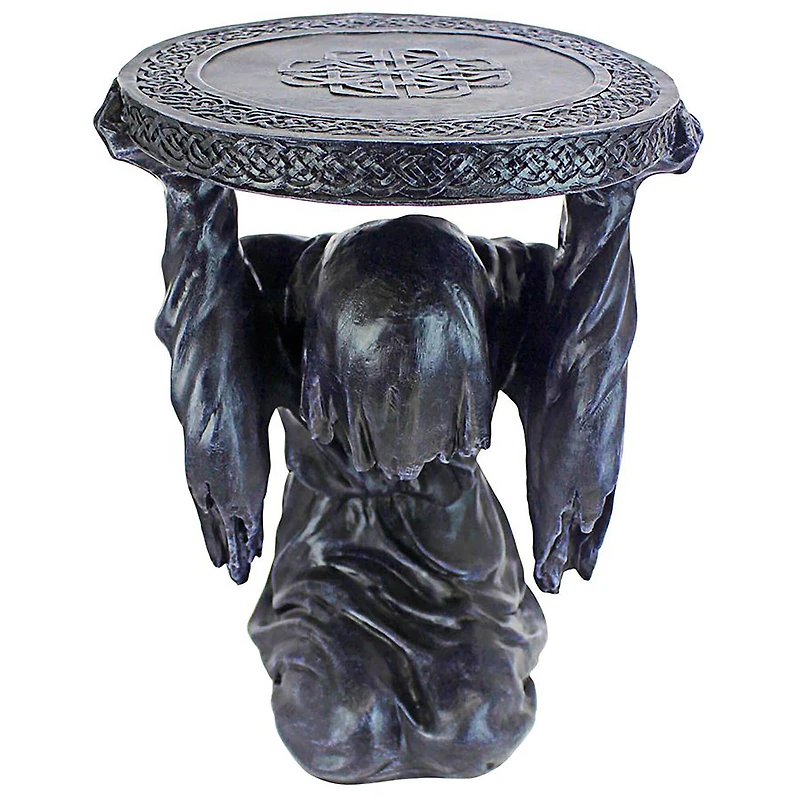 Design Toscano 20" Deaths at Hand Grim Reaper Sculptural Side Table