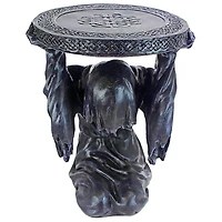 Design Toscano 20" Deaths at Hand Grim Reaper Sculptural Side Table