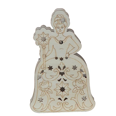 6.5" DIY Queen LED Wood Décor by Make Market®