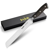 JoyJolt® 8" High Carbon Steel Bread Knife
