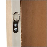 Brown Polyester Geometric Home Wall Decor with Tan Layered Arch