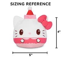 4" Hello Kitty® Present & Hat Holiday Reversible Plushie