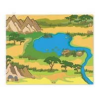 The Freckled Frog Wilderness Floor Mat