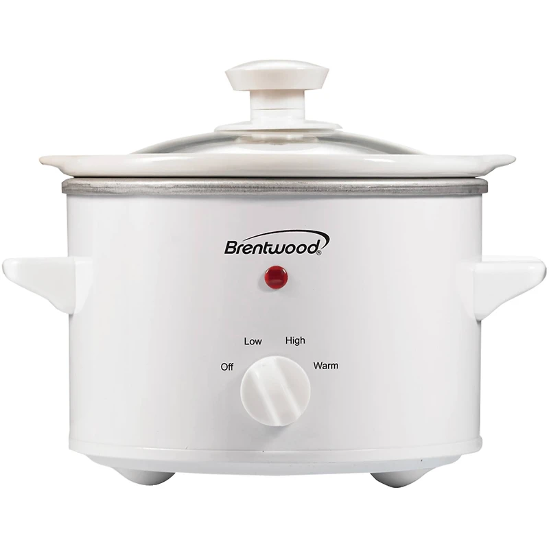 Brentwood 1.5qt. White Slow Cooker