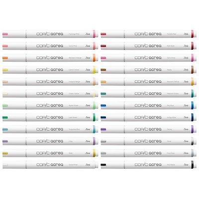 Copic® acrea 24 Colors Marker Set