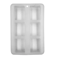 Leaf Pattern Silicone Square Soap Mold by Make Market®