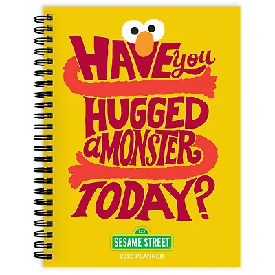 2026 Sesame Street Medium Weekly Monthly Planner