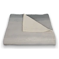 50" x 60" Navy & Rust Coral Fleece Blanket