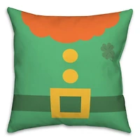 Leprechaun Suit Print Throw Pillow