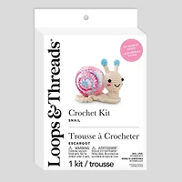 Intermediate Snail Amigurumi Crochet Kit by Loops & Threads®